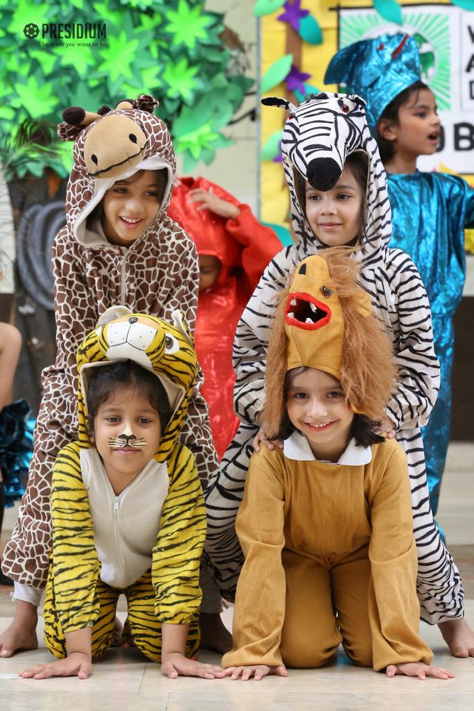 Presidium Indirapuram, WORLD ANIMAL DAY: PRESIDIUM TURNS INTO A WONDROUS JUNGLE