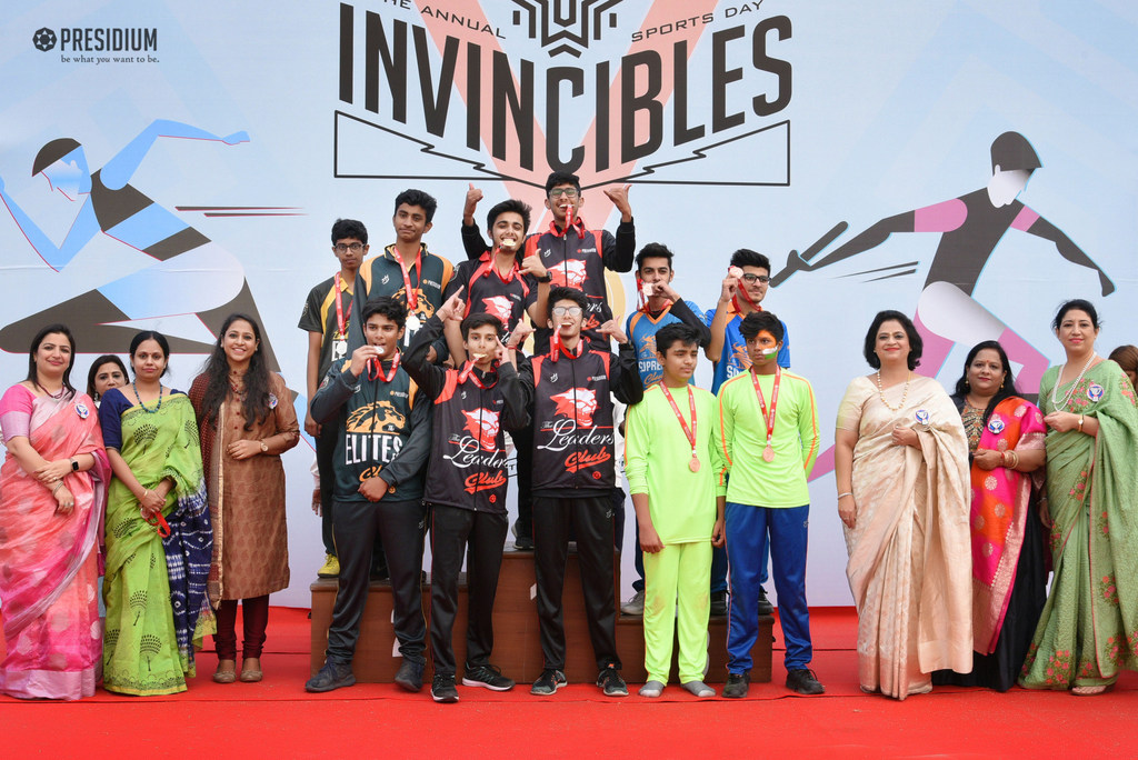 Presidium Indirapuram, STUDENTS EXHIBIT THEIR EXCEPTIONAL TALENTS AT ANNUAL SPORTS DAY