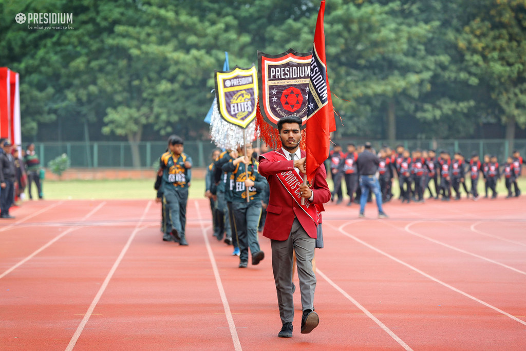 Presidium Indirapuram, STUDENTS EXHIBIT THEIR EXCEPTIONAL TALENTS AT ANNUAL SPORTS DAY