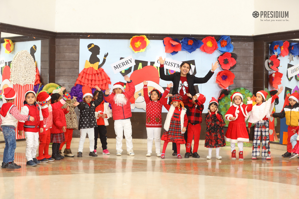 Presidium Indirapuram, IT’S A MERRY CHRISTMAS FOR OUR LITTLE ELVES OF PRESIDIUM!