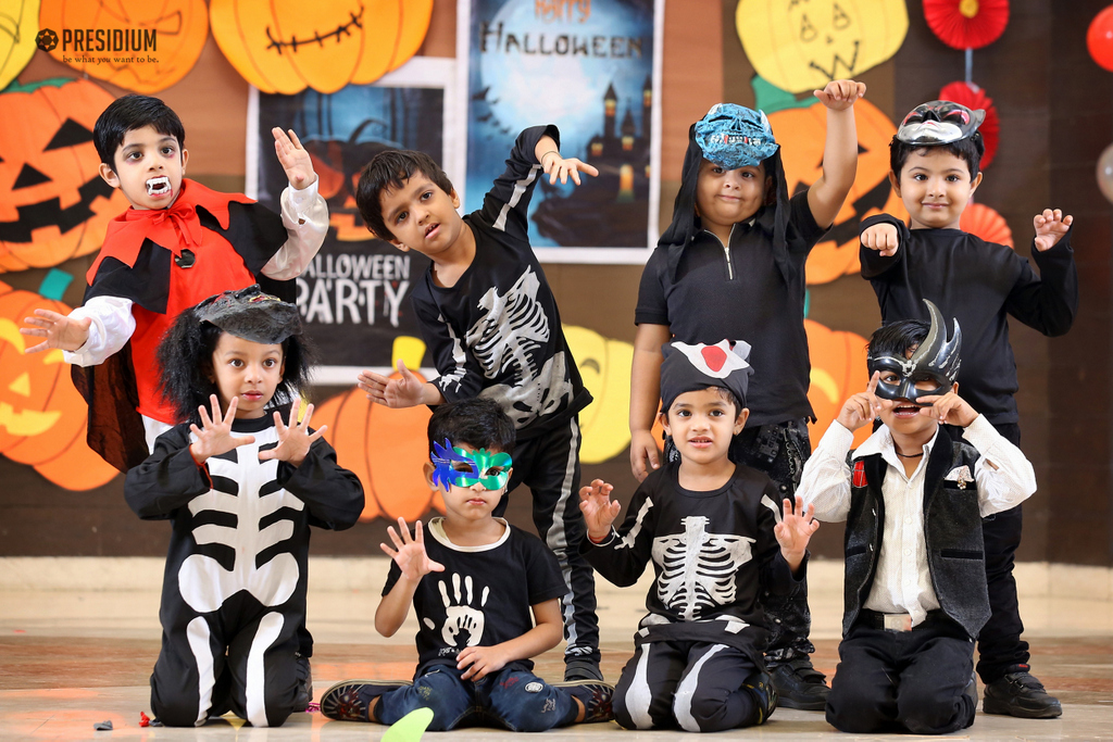 Presidium Indirapuram, SPOOKY HALLOWEEN CELEBRATION IN PRESIDIUM WITH TRICKS OR TREATS