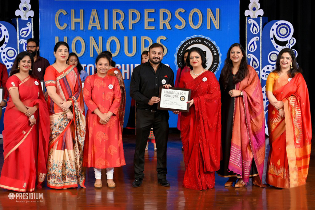 Presidium Indirapuram, TEACHERS RECEIVE RECOGNITION AT CHAIRPERSON HONOURS FOR TEACHERS