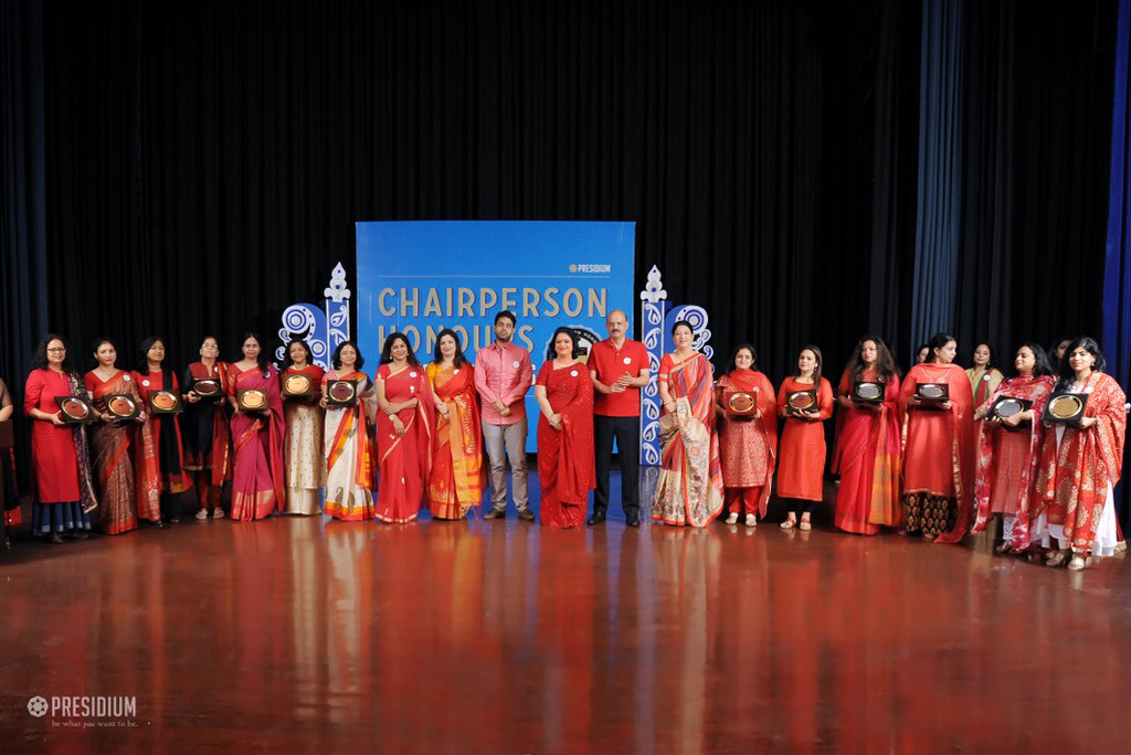 Presidium Indirapuram, TEACHERS RECEIVE RECOGNITION AT CHAIRPERSON HONOURS FOR TEACHERS