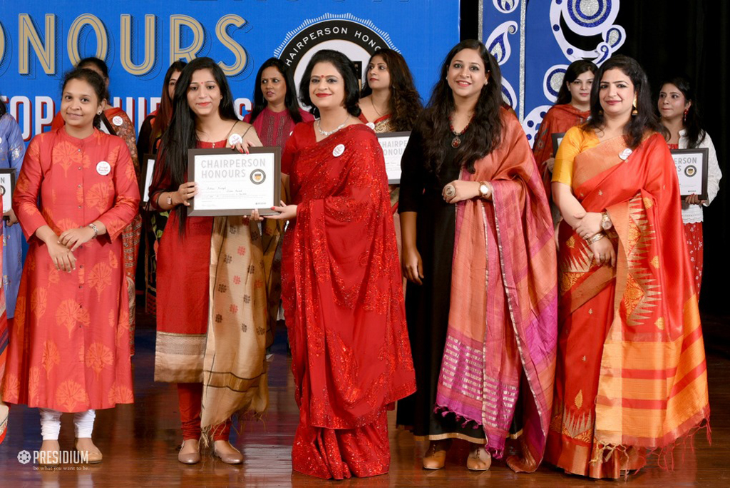 Presidium Indirapuram, TEACHERS RECEIVE RECOGNITION AT CHAIRPERSON HONOURS FOR TEACHERS