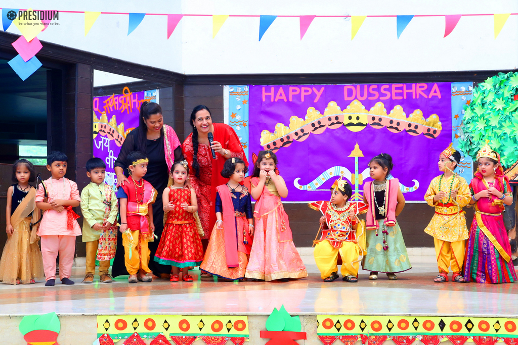 Presidium Indirapuram, PRESIDIANS GIVE MESMERIZING PERFORMANCES ON DUSSEHRA