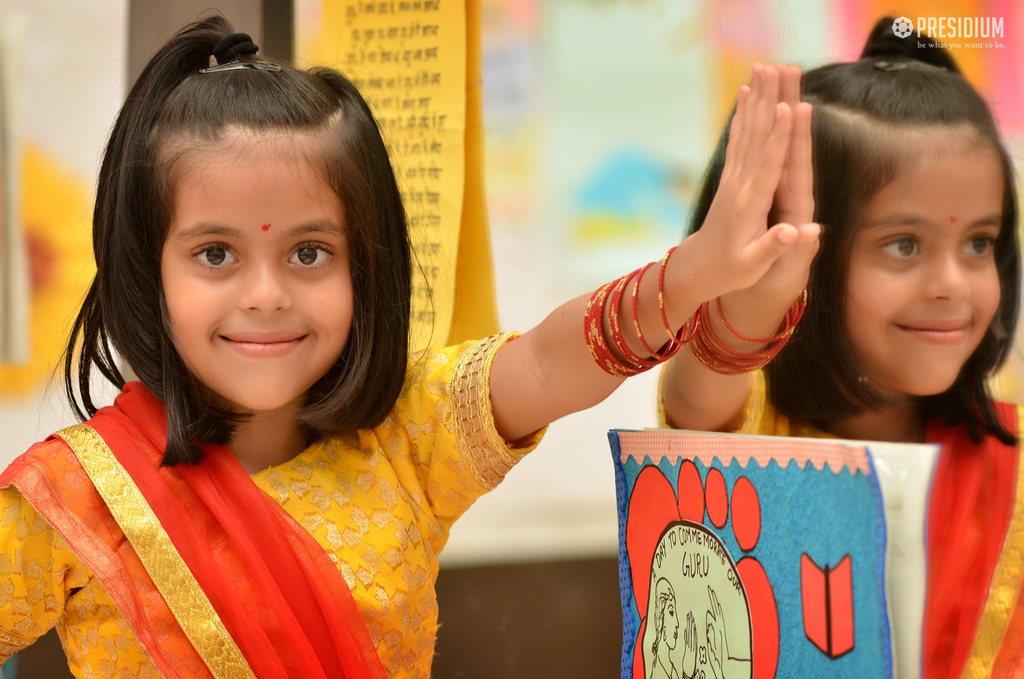 Presidium Indirapuram, GURU PURNIMA:PRESIDIANS CELEBRATE THE PRESENCE OF GURUS IN LIFE