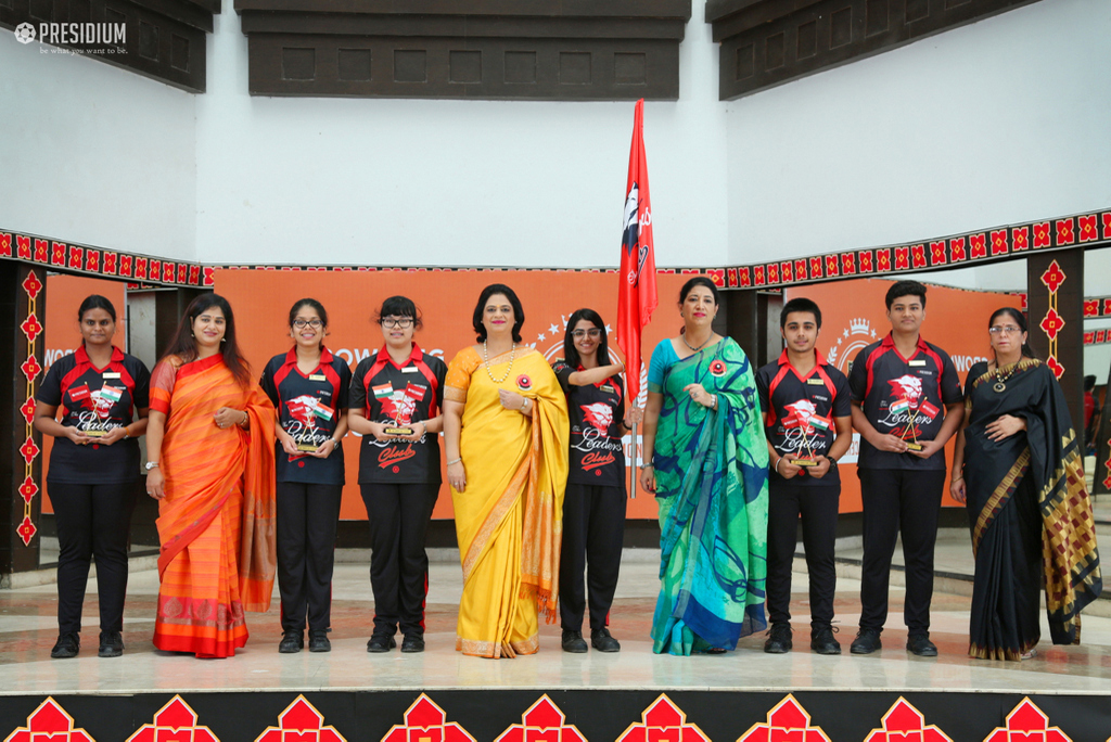 Presidium Indirapuram, NEWLY ELECTED STUDENT COUNCIL TAKE A VOW AT INVESTITURE CEREMONY