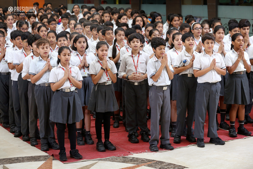 Presidium Indirapuram, WORLD LITERACY DAY: LET’S  PLEDGE TO LEND A ‘READING’ HAND!