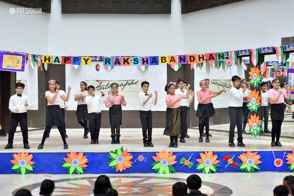 Presidium Indirapuram, RAKSHABANDHAN: PRESIDIANS WARMLY WELCOME FESTIVITIES & HAPPINESS