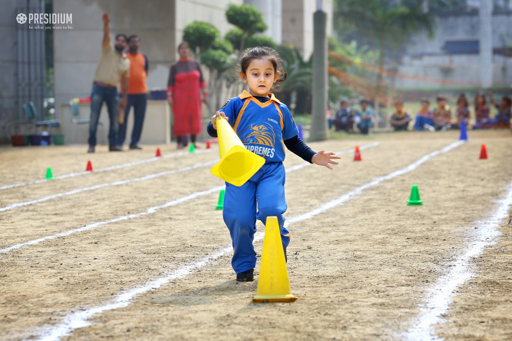 Presidium Indirapuram, ENERGETIC PRESIDIANS EXHIBIT SPORTSMANSHIP ON SPORTS DAY