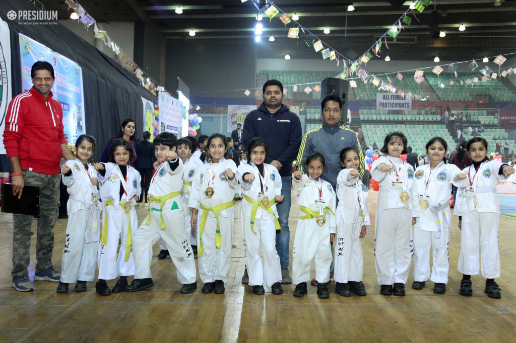 Presidium Indirapuram, 30TH DELHI STATE TAEKWONDO CHAMPIONSHIP: BEST FOOT FORWARD! 