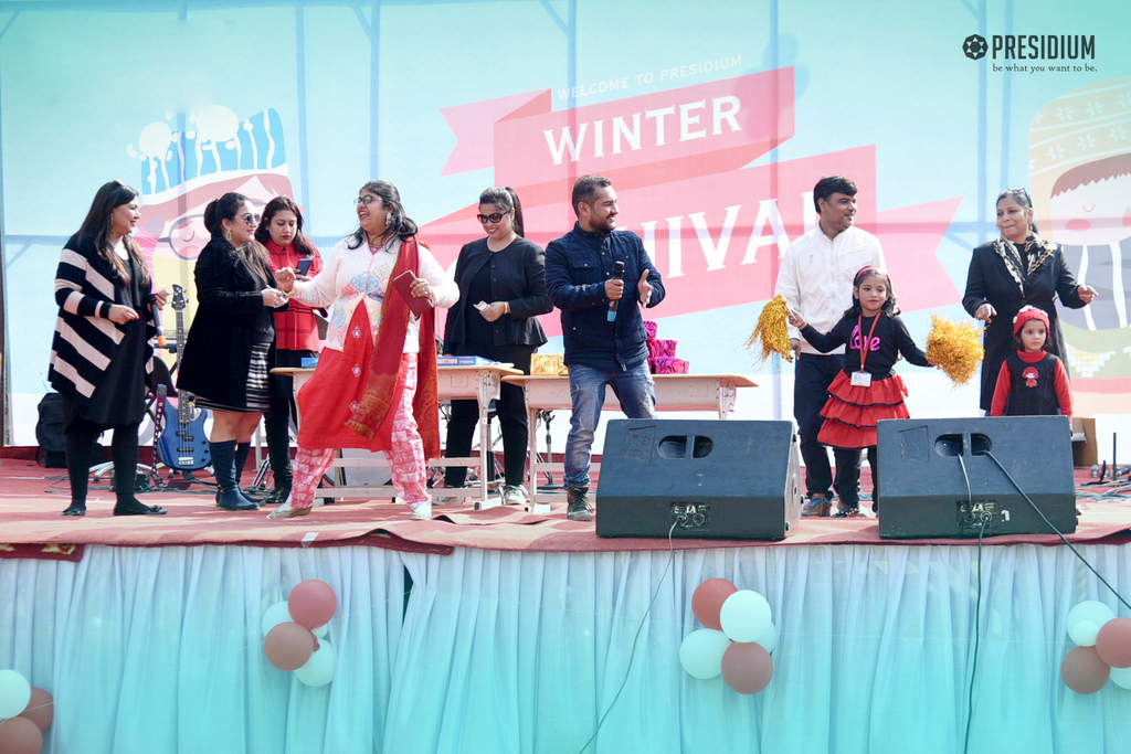 Presidium Indirapuram, PRESIDIANS ENJOY A PLETHORA OF ACTIVITIES AT WINTER CARNIVAL