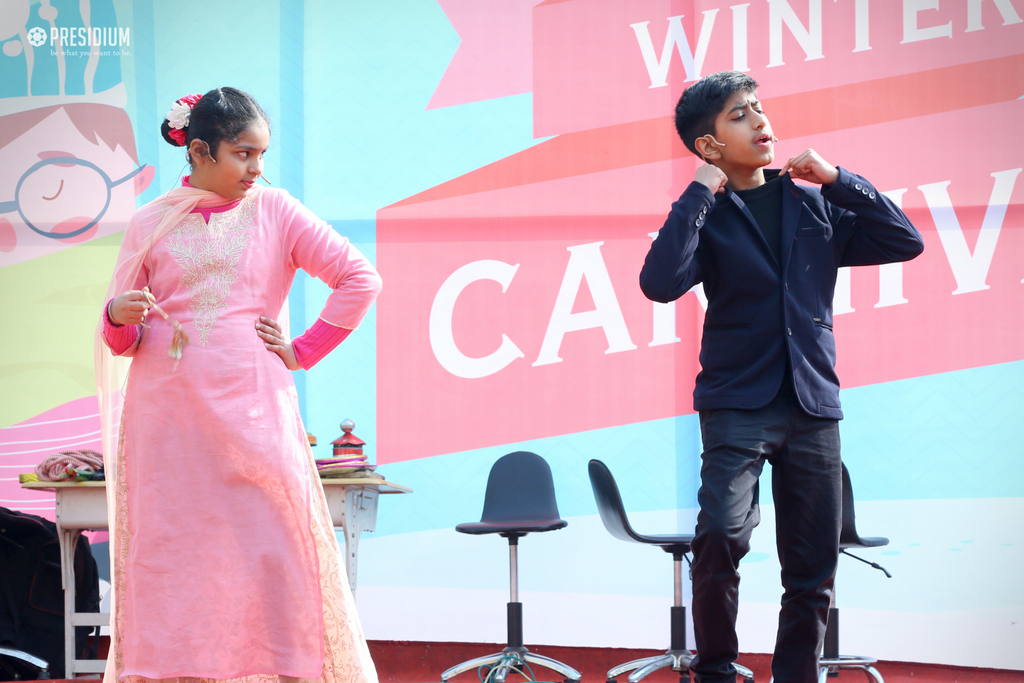 Presidium Indirapuram, PRESIDIANS ENJOY A PLETHORA OF ACTIVITIES AT WINTER CARNIVAL