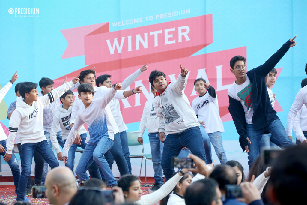 Presidium Indirapuram, PRESIDIANS ENJOY A PLETHORA OF ACTIVITIES AT WINTER CARNIVAL