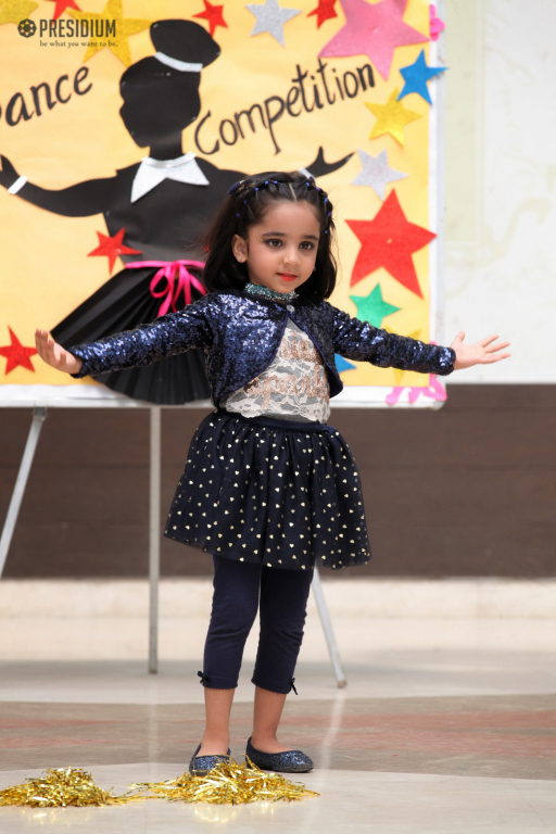 Presidium Indirapuram, PRESIDIANS PERFORM ENTHUSIASTICALLY AT HAPPY FEET COMPETITION