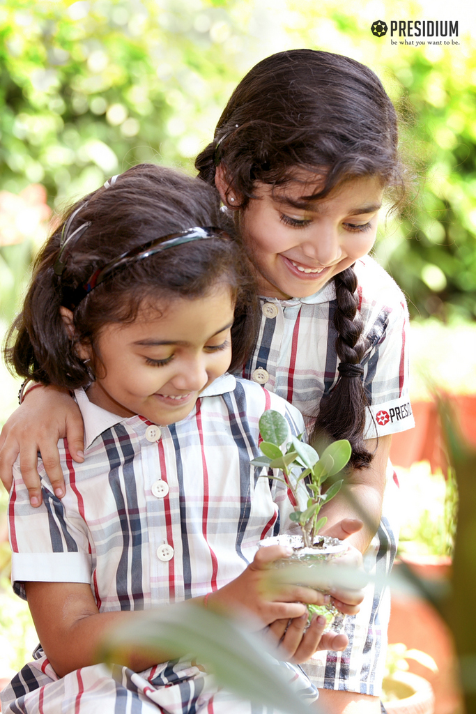 Presidium Indirapuram, MRS. GUPTA JOINS PRESIDIANS FOR EARTH DAY CELEBRATIONS!