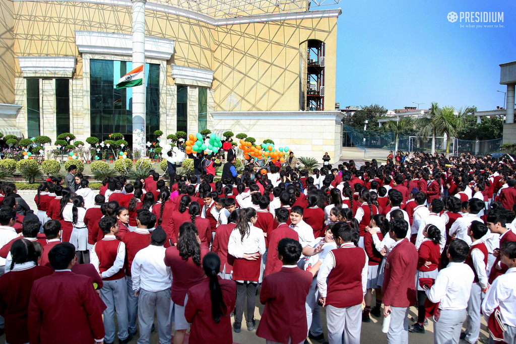 Presidium Indirapuram, PRESIDIANS CELEBRATE THE UNITY OF INDIA ON REPUBLIC DAY