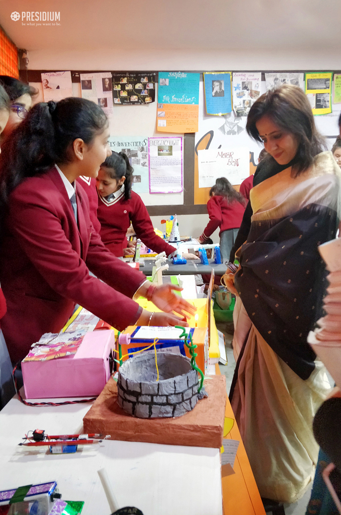 Presidium Indirapuram, ENVISAGING THE WORLD OF ‘POSSIBILITIES' AT SCIENCE WEEK!