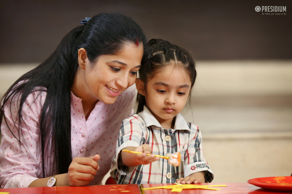 Presidium Indirapuram, PRESIDIANS WELCOME FUN TIMES WITH MASK MAKING ACTIVITY