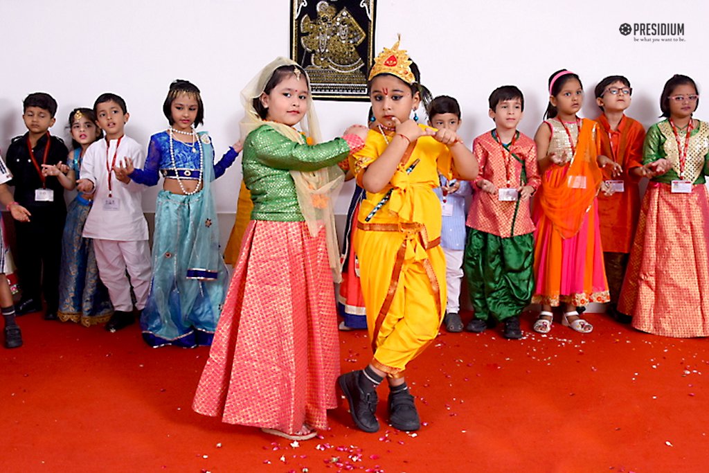 Presidium Gurgaon-57, PRESIDIANS CELEBRATE A BLISSFUL JANMASHTAMI WITH THEIR FRIENDS