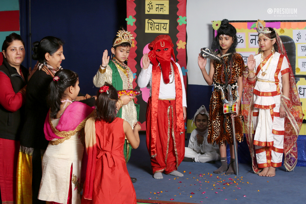 Presidium Indirapuram, PRESIDIANS SHOWCASE A SPECIAL DANCE PERFORMANCE ON SHIVA TANDAVA