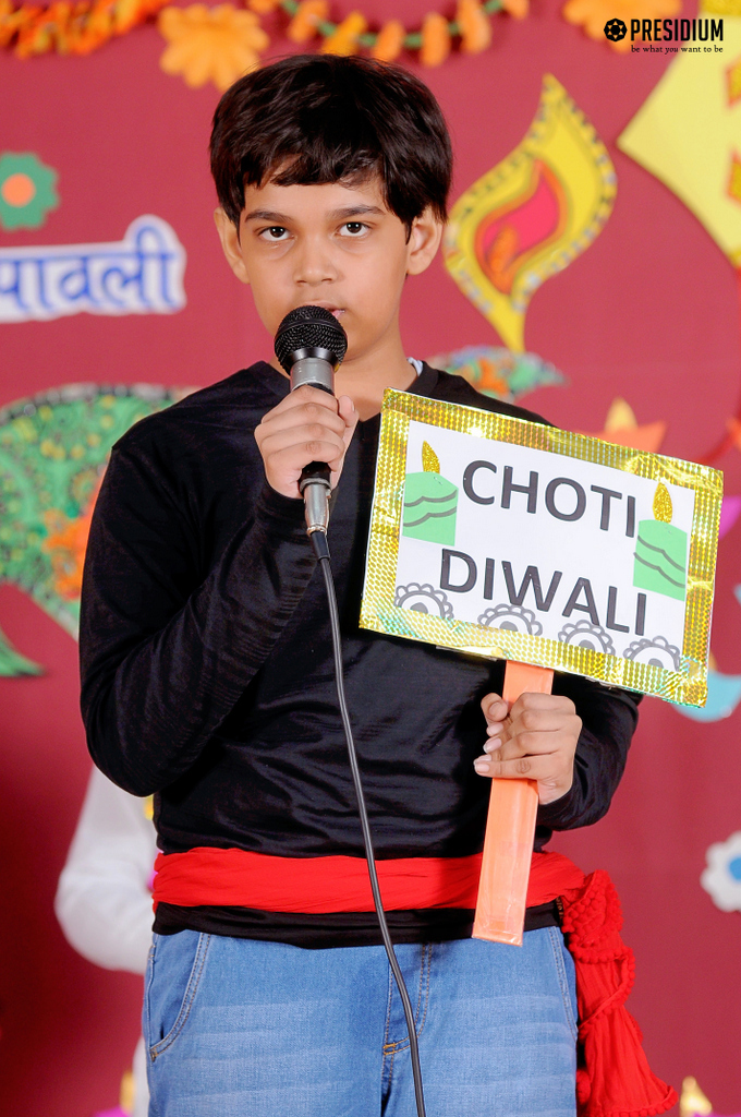 Presidium Pitampura, STUDENTS GRASP THE TRUE ESSENCE OF DIWALI