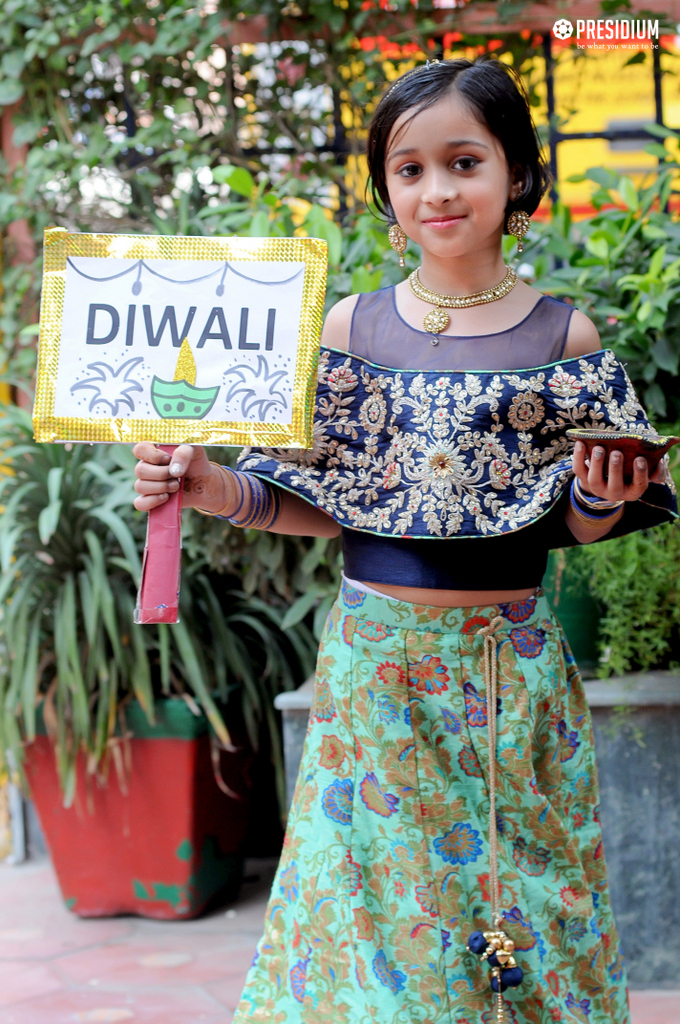 Presidium Pitampura, STUDENTS GRASP THE TRUE ESSENCE OF DIWALI