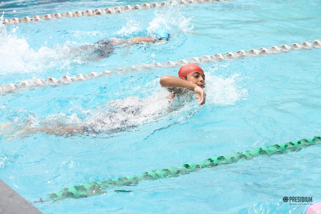 Presidium Rajnagar, PRESIDIUM RAJ NAGAR HOSTS SWIMMING MEET