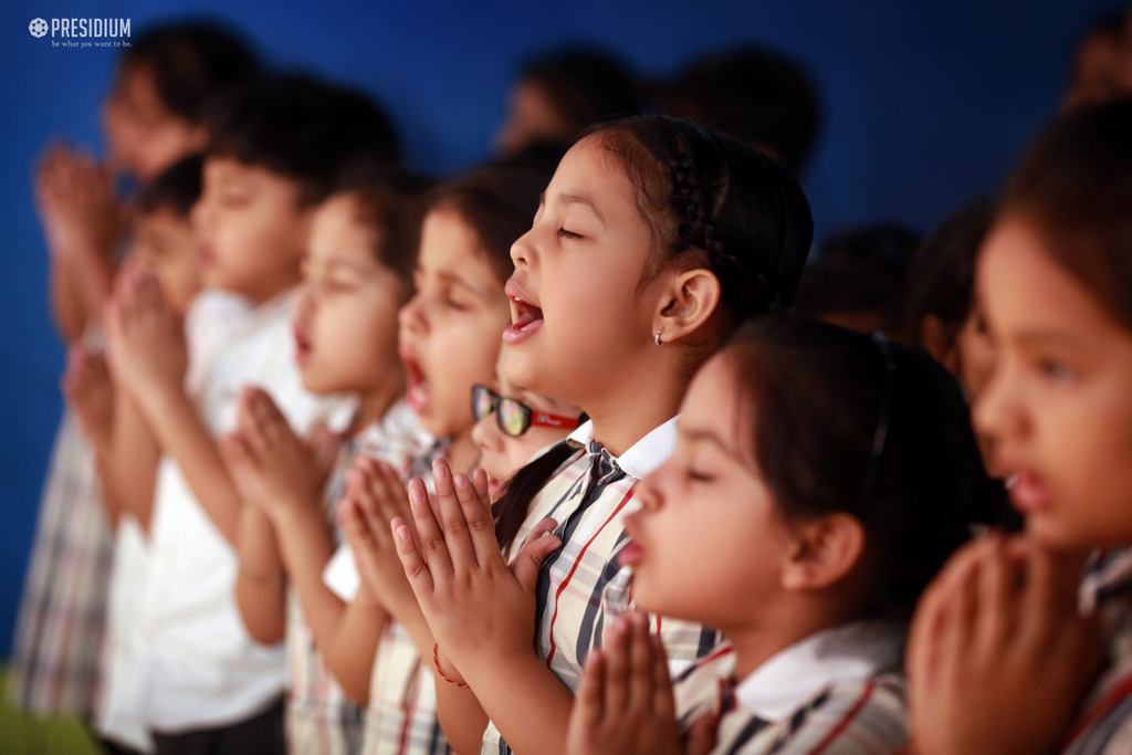 Presidium Vivek Vihar, BUDDHA PURNIMA CELEBRATION BRINGS PEACE TO OUR YOUNG SOULS 