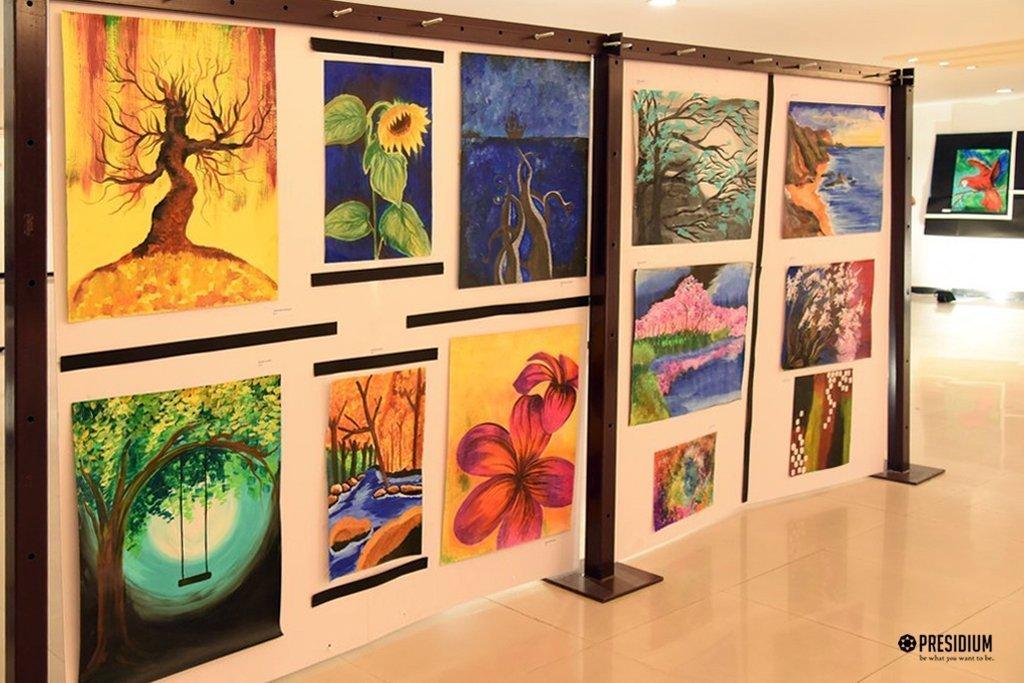 Presidium Gurgaon-57, PRESIDIUM’S ART EXHIBITION CELEBRATES BUDDING ARTISTS