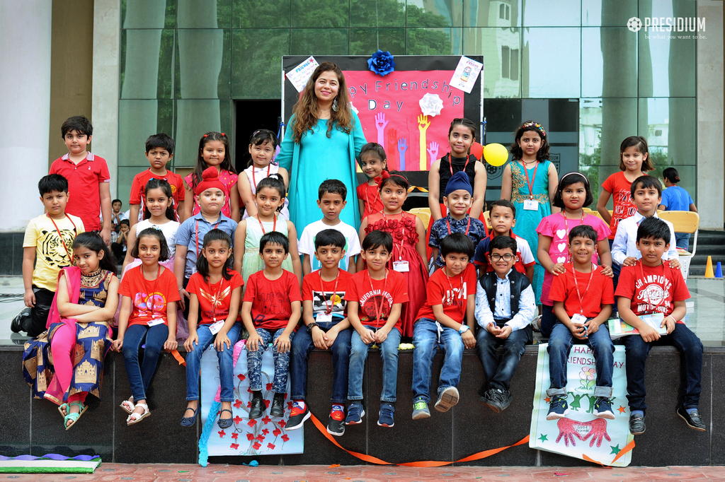 Presidium Gurgaon-57, FRIENDSHIP DAY:STUDENTS EXPRESS THE IMPORTANCE OF HAVING FRIENDS!