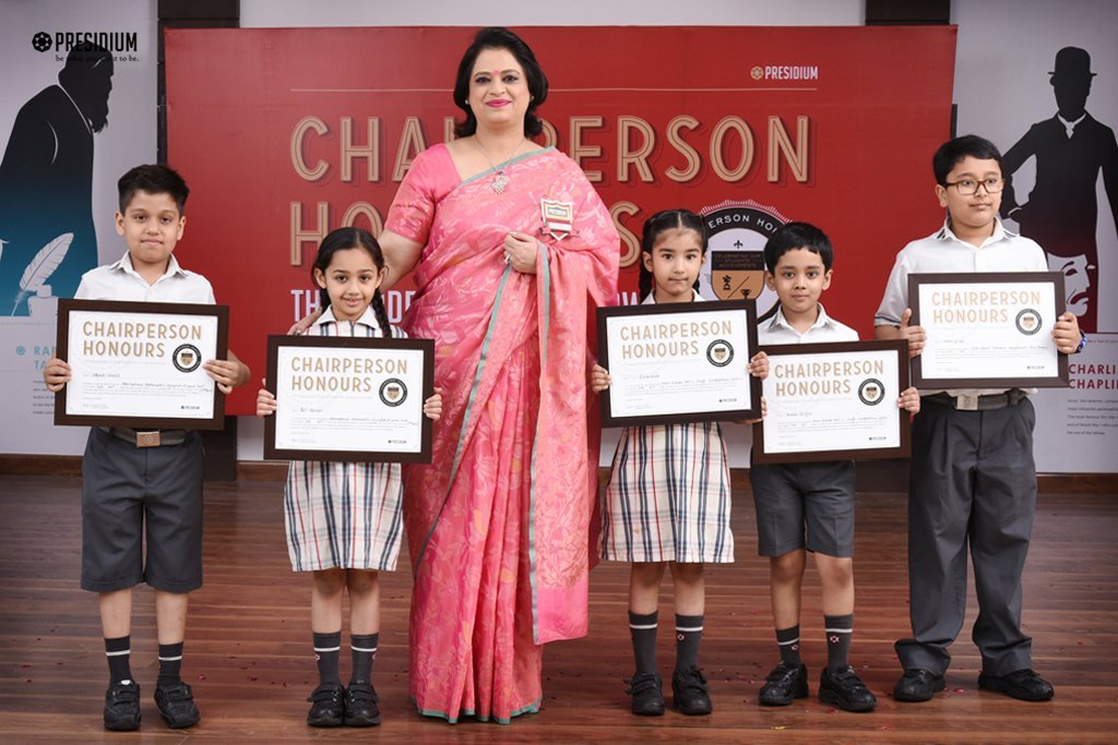 Presidium Indirapuram, CHAIRPERSON HONOURS: CELEBRATING STUDENT EXCELLENCE