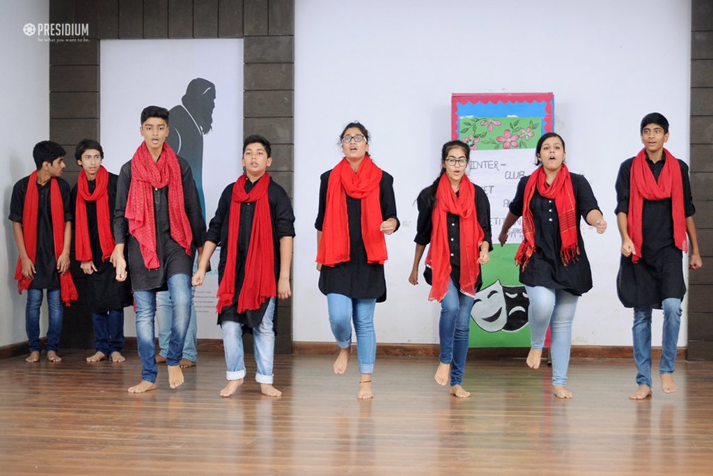 Presidium Indirapuram, PRESIDIANS CONVEY VITAL SOCIAL MESSAGES THROUGH NUKKAD NATAK