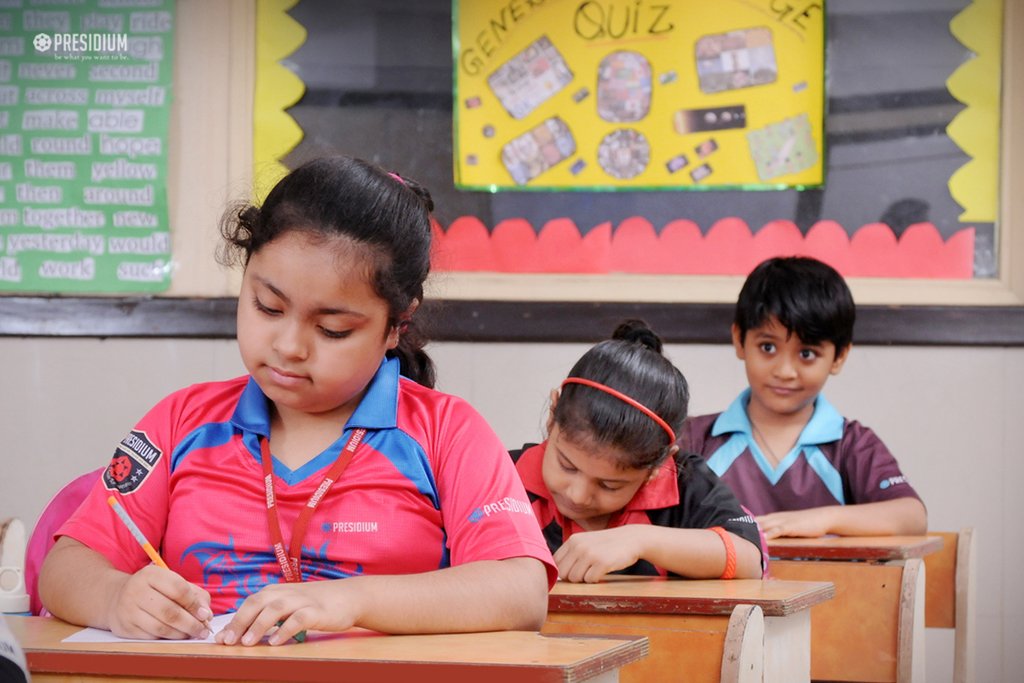 Presidium Indirapuram, INTRA-CLASS GK QUIZ: KNOWLEDGEABLE SESSION FOR LITTLE PRESIDIANS