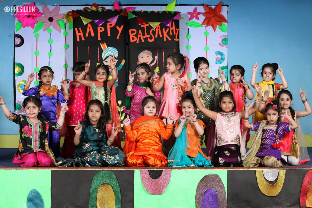 Presidium Vivek Vihar, HAPPY BAISAKHI! PRESIDIANS CELEBRATE THE NEW HARVEST SEASON