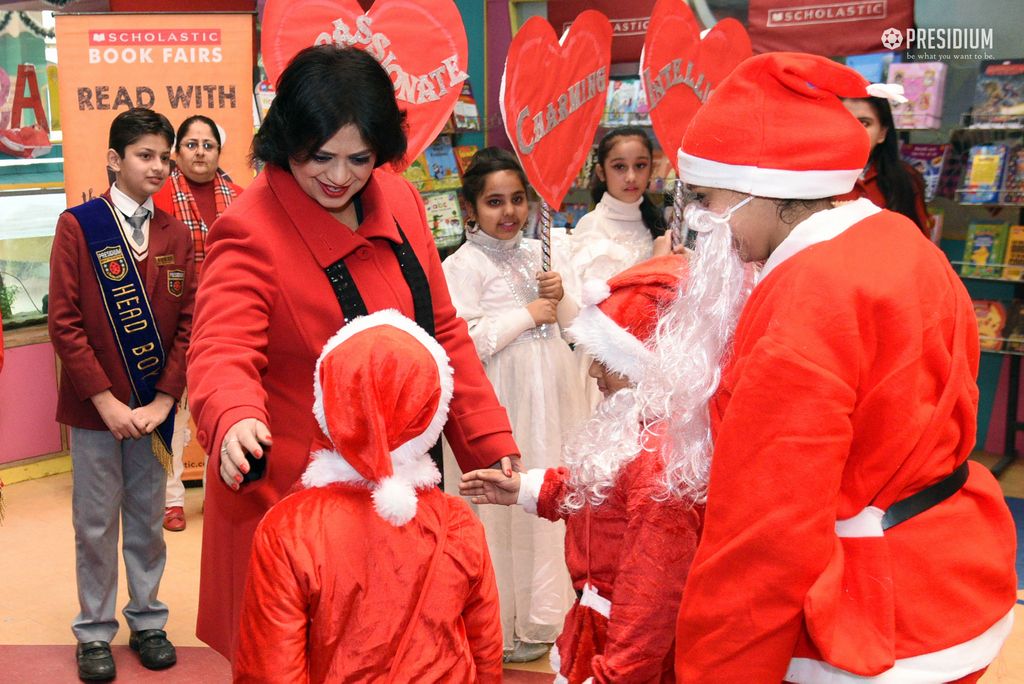 Presidium Punjabi Bagh, STUDENTS MARK CHRISTMAS WITH SUDHA MA’AM