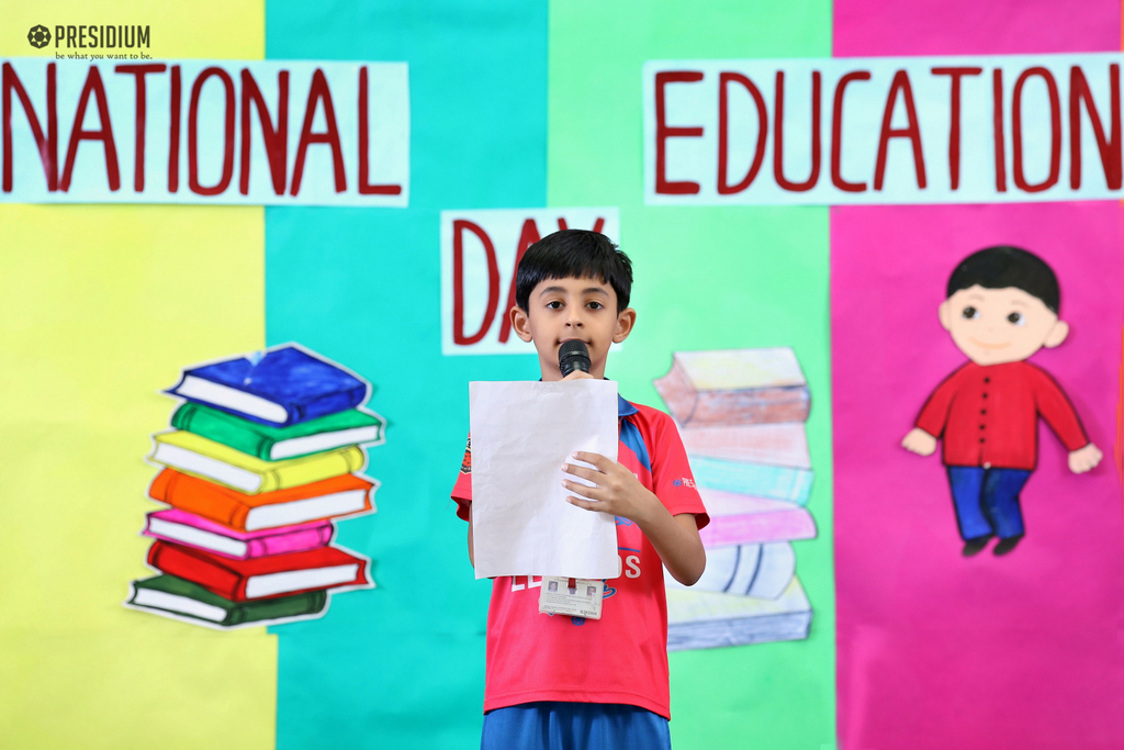 Presidium Rajnagar, NATIONAL EDUCATION DAY: EDUCATION IS THE SOURCE OF POWER PROGRESS