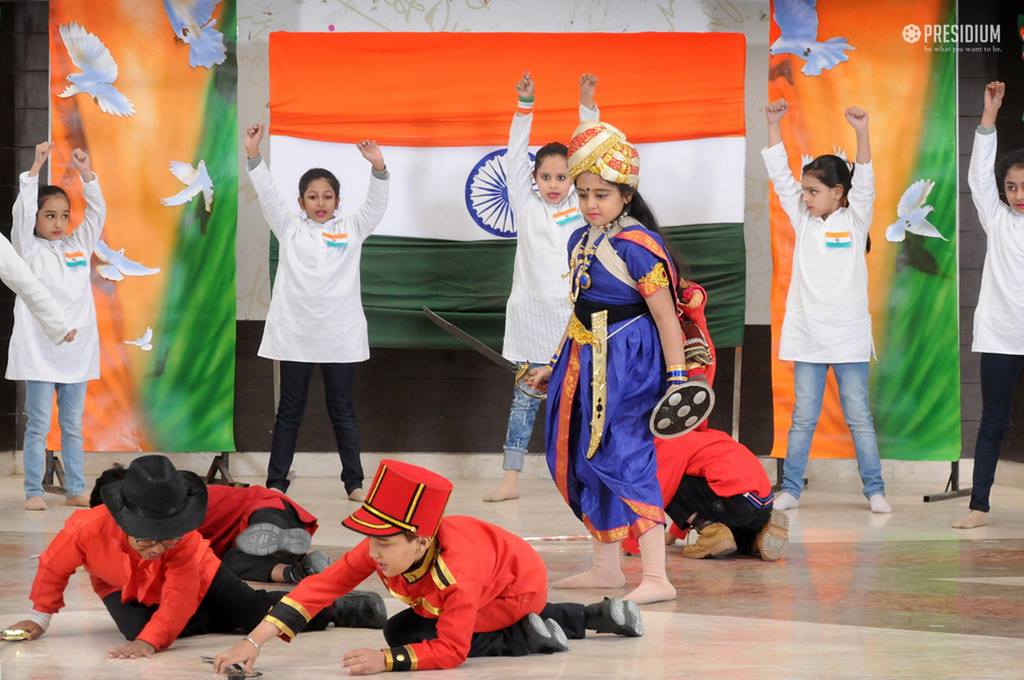 Presidium Indirapuram, PATRIOTIC PRESIDIANS CELEBRATE 69TH REPUBLIC DAY WITH ZEST