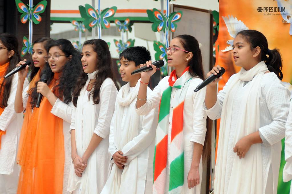 Presidium Indirapuram, PATRIOTIC PRESIDIANS CELEBRATE 69TH REPUBLIC DAY WITH ZEST