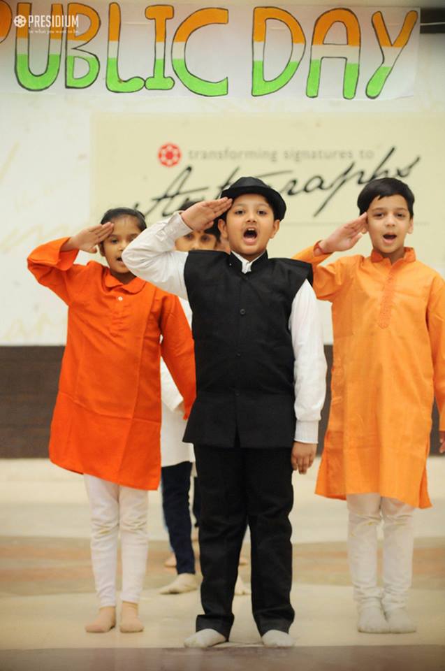 Presidium Indirapuram, PATRIOTIC PRESIDIANS CELEBRATE 69TH REPUBLIC DAY WITH ZEST