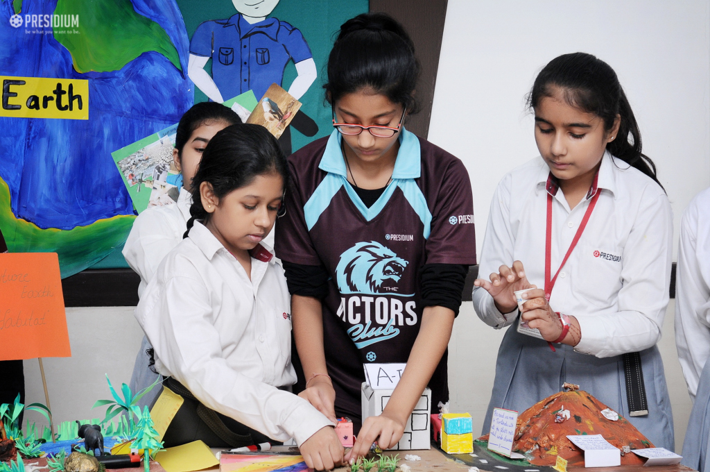 Presidium Rajnagar, PRESIDIANS CELEBRATE SCIENCE WEEK WITH THE THEME ‘FUTURE EARTH’