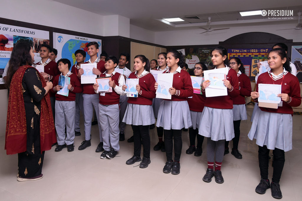 Presidium Gurgaon-57, PRESIDIANS PARTICIPATE IN SOCIAL SCIENCE ACTIVITY