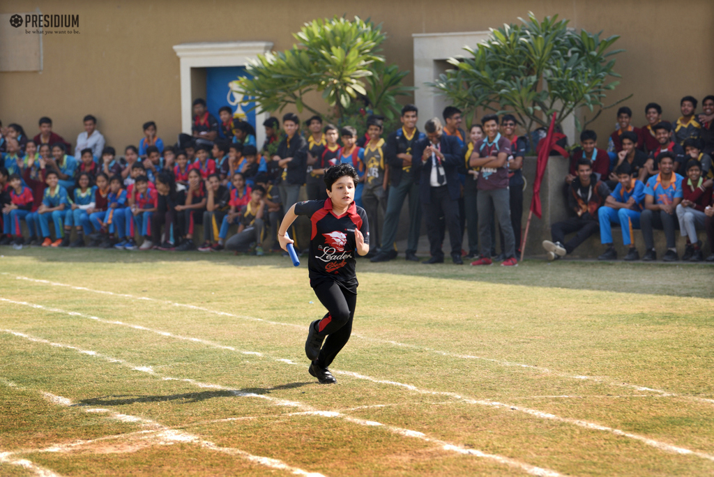 Presidium Gurgaon-57, SPORTS DAY PRIZE DISTRIBUTION: REWARDING OUR YOUNG ACHIEVERS