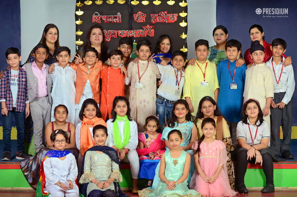 Presidium Vivek Vihar, DIWALI CELEBRATIONS REVEAL PURITY OF SIMPLICITY AND MERRIMENT