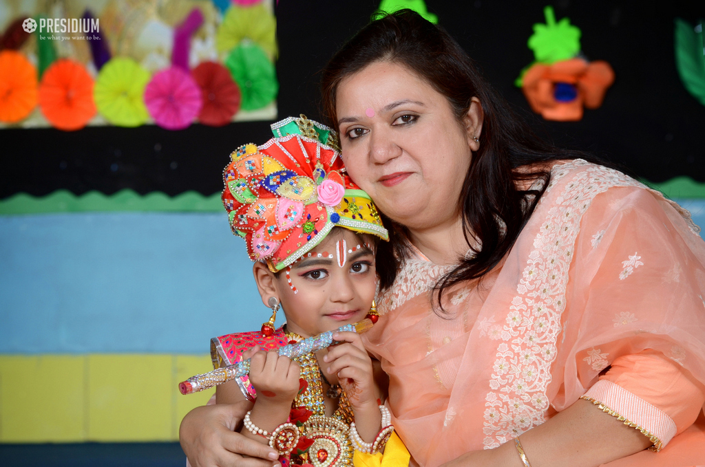 Presidium Vivek Vihar, FLAMBOYANT JANMASHTAMI CELEBRATIONS ELATES YOUNG SOULS