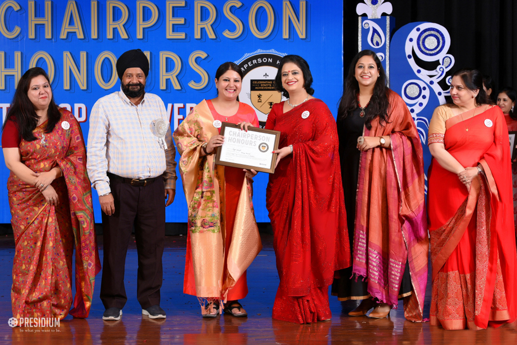 Presidium Vivek Vihar, TEACHERS CELEBRATE SUCCESS AT CHAIRPERSON HONOURS CEREMONY