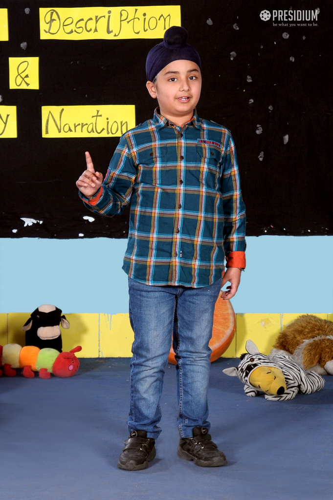 Presidium Vivek Vihar, ENGLISH WEEK: PRESIDIANS BRING TO LIFE THEIR FAVOURITE CHARACTERS