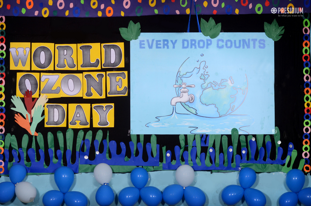 Presidium Vivek Vihar, WORLD OZONE DAY: PRESIDIANS HOSTED A WORTHWHILE ASSEMBLY