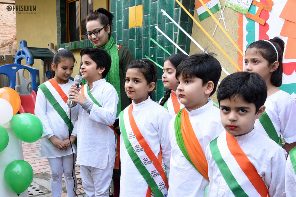 Presidium Vivek Vihar, SUDHA MA'AM JOINS LEADERS OF TOMORROW ON REPUBLIC DAY CELEBRATION